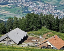 Alpen in den Hochlagen des Calanda