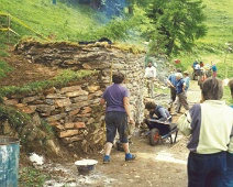 Renovierung Kalkofen Hintere Alp - 1989