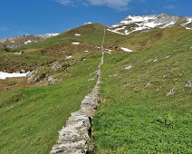 Natursteinmauer Mastrilser Alp