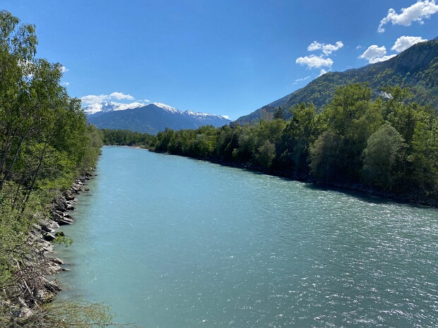 Der gebändigte Rhein