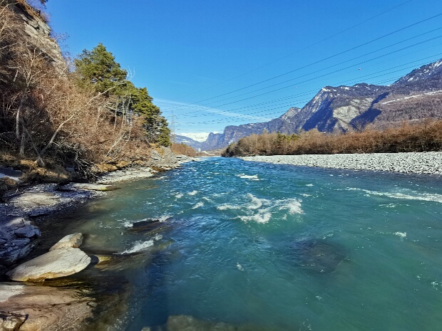 Der wilde Rhein