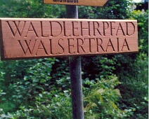 Waldlehrpfad (Walser Traja)
